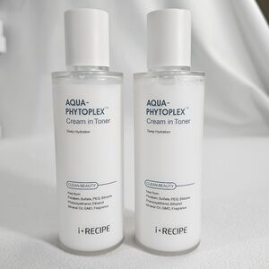 (2) iRecipe Aqua Phytoplex Cream in Toner
